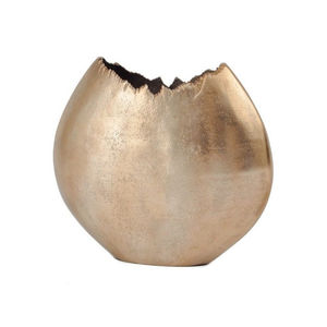 Elegante jarrón de metal plateado en estilo indio clásico con diseño moderno, decoración perfecta para el hogar, bodas, exhibición floral atemporal - Product Image 3