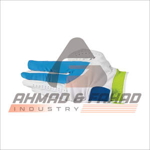 Gants de golf en cuir Cabretta de Logo personnalisé de haute qualité pour les athlètes gauchers respirant usine de poignées en cuir véritable - Product Image 5