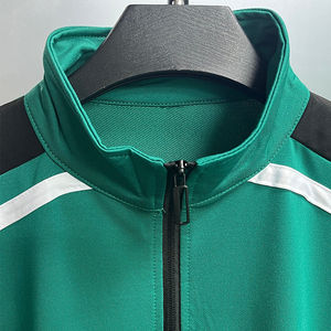 Sweat à capuche de haute qualité personnalisé double fermeture éclair chemises de sport lisses et à séchage rapide survêtement pour hommes - Product Image 3