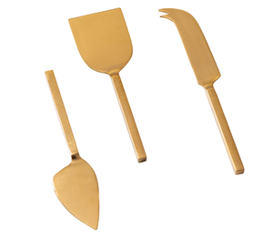 ชุดมีดหั่นชีสด้ามจับมีดสแตนเลสแบบมีห่วงที่ตัดชีสสุดหรูใหม่ - Product Image 3