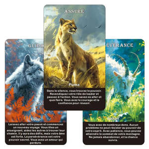 Animals Spirituels, Juegos de <span class=keywords><strong>Cartas</strong></span> Divinatorias, Mazos de Tarot, Mercancía - Product Image 3
