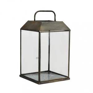 Linterna de Metal para el hogar, accesorios de decoración de Hotel, soporte colgante de linterna de Metal para precio al por mayor, linterna de latón antiguo - Product Image 6