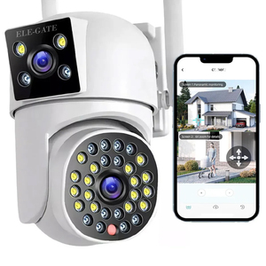 Telecamera di Sicurezza Esterna WiFi 4MP 360° con Funzione Pan-Tilt-Zoom, Faretto, Ampio Angolo, Rilevamento Movimento, Microfono Integrato e Cloud - Product Image 3