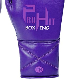Gants de boxe d'arts martiaux unisexe couleur unie vêtements d'entraînement gants de kickboxing gagnants antidérapants poignées sparring - Product Image 4