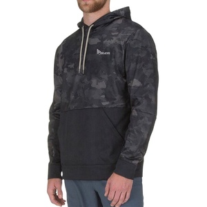 <b>Plain</b> Fashion Hoodie Relaxed Fit Cotton Blend <b>Sweatshirt</b> Hooded Pullover for Daily Wear - Product Image 2