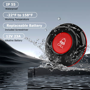 Daytech Alert Button für Senioren/ältere Menschen/Patienten SOS-Alarm Wasserdichte drahtlose Pflegekraft Calling Mini-Pflegekraft-Pager - Product Image 6