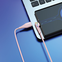 Câble USB A vers Micro 3A à charge rapide 1M en cuivre pur et alliage d'aluminium Modèle 1101107 pour Android