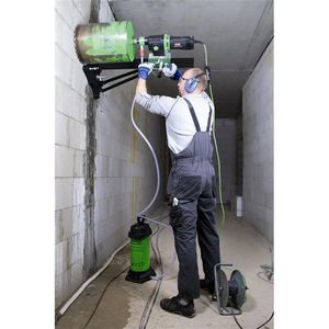 Motor de perforación de diamante de alto torque y 20 amperios con capacidad de perforación de 14 mm, soporte de anclaje al vacío para brocas de hormigón reforzado - Product Image 1