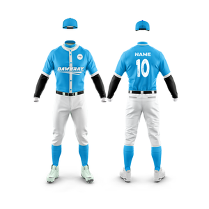 ชุดยูนิฟอร์มเบสบอลแบบสั่งทำพิเศษระดับพรีเมียม |   ชุดเบสบอลทีมพร้อมโลโก้และหมายเลขที่กำหนดเอง |   ชุดเบสบอลโพลีเอสเตอร์ระบายอากาศได้ดี - Product Image 2