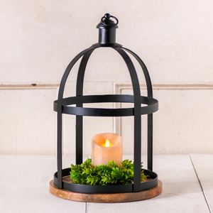 Rustic Iron Wire Candle <b>Lantern</b> <b>Black</b> Color For Home Wedding Holiday Lighting Decoration Hanging & Floor <b>Lanterns</b> - Product Image 6