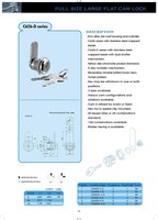 Serrures électriques fiables à crochet de 19 mm en alliage de zinc chromé brillant certifiées ISO9001 pour la sécurité des salles financières, 2 clés JIN TAY