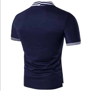 Chemises polo personnalisées de luxe en gros de haute qualité à séchage rapide avec logo brodé Sublimation Chemise polo de golf - Product Image 3