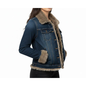 Veste en jean pour femme vintage avec un look rétro européen classique pour les tenues décontractées quotidiennes et le style de la mode urbaine - Product Image 4