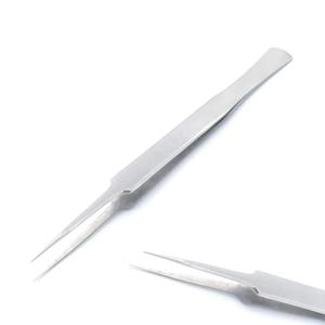 Pince à épiler d'extension de cils en acier inoxydable de marque privée de haute qualité - Product Image 3