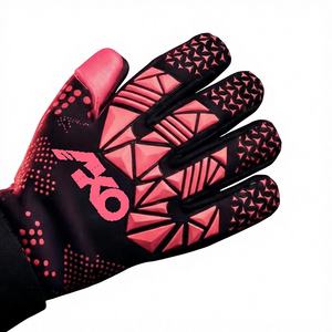 Gants de gardien de but de football professionnels de haute qualité, respirants, en latex allemand 4 mm, protection des doigts, par Ako - Product Image 1