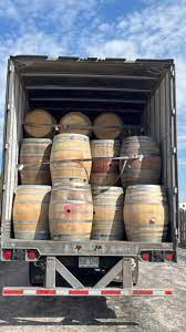 Usine lotus bleu personnalisé baril de bois écologique pour vin TAILLE 200L 300L 500L DÉCORATION - Product Image 5