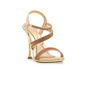 รองเท้าแตะเจ้าสาวแฟนซี FN5746ทอง-รองเท้าแต่งงานหรูหรา - Product Image 2