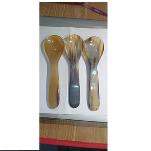 ช้อนทำมือจากเขาควายอินเดีย รักษ์โลก ทันสมัย ด้ามยาว คุณภาพสูง มีหลายขนาด - Product Image 2