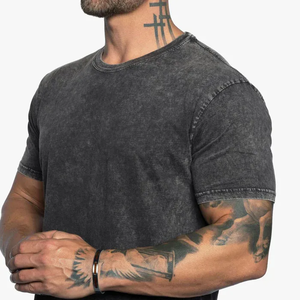 Camisetas de Hombre 2025, Nuevas, Cómodas, de Manga Corta, Casuales, Lisas, 100% Algodón, con Logotipo e Impresión Personalizados - Product Image 3