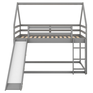 Litera de tamaño doble para cama, escalera deslizante gris, excelente para dormitorio, Vietnam suministrado en producto de calidad, buen precio para distribuidores - Product Image 2