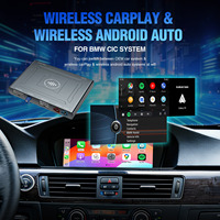 Module décodeur MMI sans fil Ewaygps avec logo personnalisé, CarPlay et Android Auto pour BMW Série 1, 3, 5, 7, X1, X3, X4, X5, X6