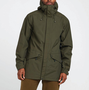 Chaqueta táctica impermeable a prueba de viento de talla grande para hombre, para actividades al aire libre de invierno, para caza, pesca, montañismo, transpirable - Product Image 1