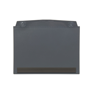 Multi-tasca portadocumenti, magnetico, grigio scuro, A6 orizzontale, 10 pz. / confezione.- MUV260-06 - Product Image 2