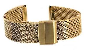 Bracelet de montre unisexe WD011 en acier inoxydable doré, de luxe, professionnel, étanche, respirant, durable, réglable, souple et léger - Product Image 6