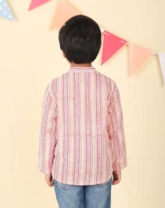 Conjunto de fusión tradicional para niños para eventos escolares y culturales Estilo largo de moda para ropa de fiesta para niños - Product Image 5