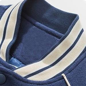 Veste universitaire en laine en gros entièrement personnalisable Logo de l'équipe/école broderie commandes en gros acceptées expédition rapide - Product Image 2