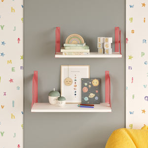 Estantes de pared de Metal de estilo europeo de alta calidad, blanco para muebles para el hogar, taller, sala de estar, habitación de niños, cazador, perro, gato Tigre - Product Image 5