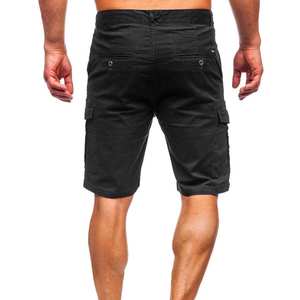 Best Design <b>Men's</b> Cargo <b>Shorts</b> Custom Breathable 100% Cotton Fleece French Terry <b>Slim</b> <b>Fit</b> & High Waist Casual Solid Pattern - Product Image 6