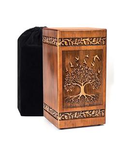 Handmade <b>Wooden</b> <b>Urn</b> <b>for</b> Human <b>Ashes</b> <b>for</b> Adult Male Female Engraved Burial Cremation <b>Urns</b> <b>for</b> <b>Ashes</b> Men Women - Product Image 1