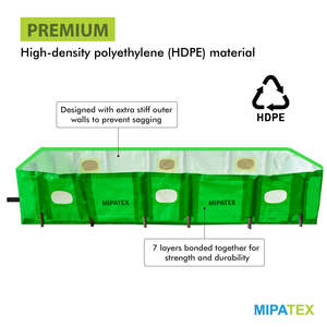 ถังหมักปุ๋ยอินทรีย์แบบใช้ในงานเกษตรกรรม MIPATEX HDPE ความหนาแน่นสูง สำหรับการทำปุ๋ยหมักด้วยไส้เดือน ถังปุ๋ยหมักด้วยไส้เดือน - Product Image 5