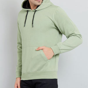 Sweat à capuche oversize en coton éponge de haute qualité Streetwear épais polaire épaule tombante plaine sweats à capuche personnalisés pour hommes grande taille - Product Image 5