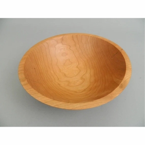 Tazón Grande Rústico de Madera para Servir |   Ensaladera de Madera Natural 100% |   Tazón de Madera para Cocina, Libre de BPA, Apto para Alimentos, Venta al por Mayor - Product Image 1