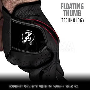 Vente en gros de gants de golf en cuir Cabretta pour hommes, équipement de sport en cuir véritable tous temps, fabricant personnalisé, applicable - Product Image 2