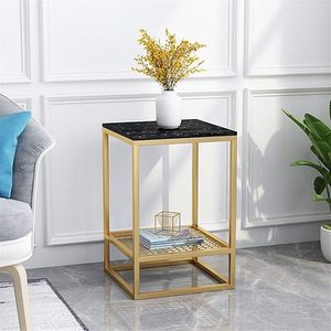 Table d'angle en métal de style moderne pour salon et chambre à coucher facile à nettoyer Mobilier de maison décoratif - Product Image 2