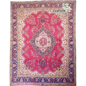 Alfombra de Lana Tabriz Hecha a Mano con Diseño Artesanal de Lujo, Calidad Premium para Decoración de Hogar u Oficina - Product Image 1