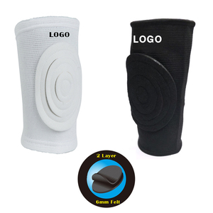 Genouillères tricotées de protection, absorption des chocs, couche de feutre de 6 mm, universelles, unisexes, à enfiler, toutes saisons - Product Image 1