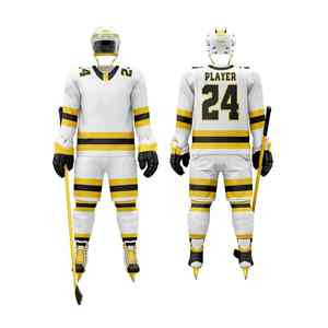 เครื่องแบบฮ็อกกี้น้ำแข็งส่วนบุคคลทำจากผ้าคุณภาพสูงพิมพ์ซับลิเมชันและเหมาะสำหรับผู้เล่นในการแข่งขัน - Product Image 6