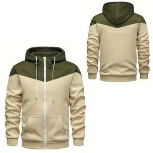 Alta calidad Plain Custom Sport Wear Pullover Hoodies para hombres Sudadera con capucha en blanco - Product Image 5