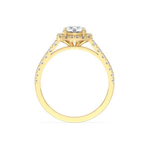 REYES Hip Hop 925 plata esterlina corte redondo 1,15 quilates moissanita anillo diseño Original Regalo de Cumpleaños joyería fina para mujeres - Product Image 6