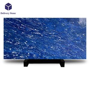 DeliveryStone <span class=keywords><strong>ocean</strong></span> blue искусственная кварцевая поверхность для столешницы - Product Image 2