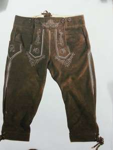 Shemax pour hommes Trachten Shorts personnalisé OEM nouveau bavarois Oktoberfest Lederhosen Style formel fermeture éclair motif ombré gris tissu - Product Image 5