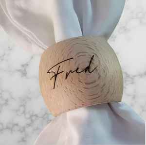 Anillos de servilletas, anillos de servilletas de ratán, anillos de servilletas de mimbre, Decoración de mesa - Product Image 3