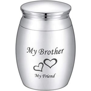 Urnes commémoratives royales personnalisables fabriquées à la main en acier inoxydable durable en aluminium conception de crémation pour vos fournitures funéraires aimées - Product Image 3