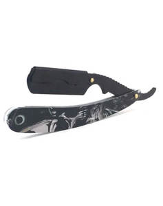 Haute qualité professionnel bord droit rasage rasoir barbier rasage rasoirs pour hommes avec papier enduit coupe gorge rasoir - Product Image 1