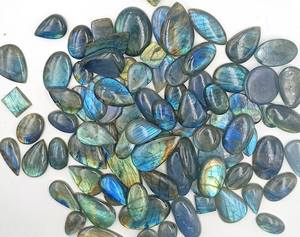 Natural Blue Labradorite Gemstone Cabochon Lot Unique Labradorite Gemstone From Labradoresite - Product Image 3