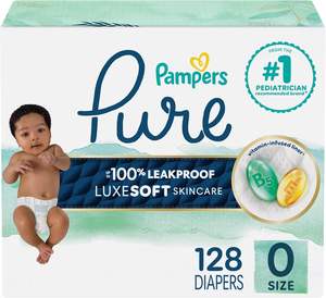 Couches Pampers Pure Protection - Taille 3, 116 unités, couches jetables pour bébé hypoallergéniques de qualité supérieure - Product Image 2